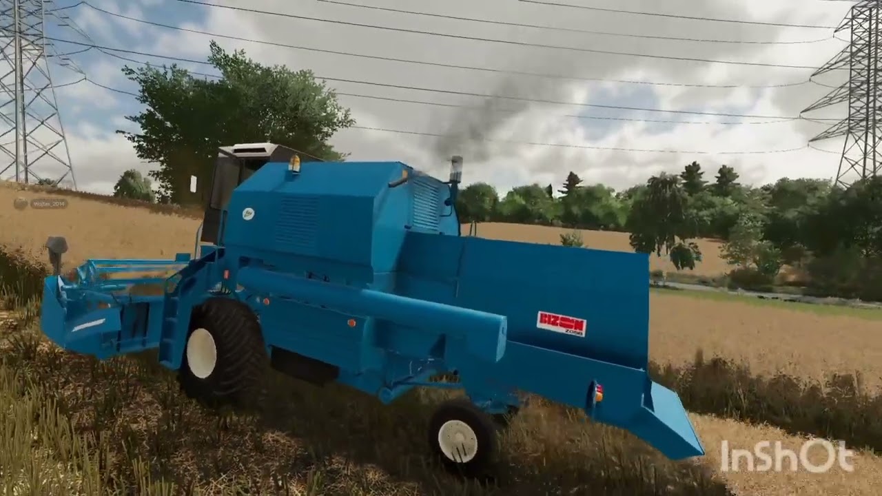 Mix FS 22 żniwa rzepaku bizon rekord w akcji 