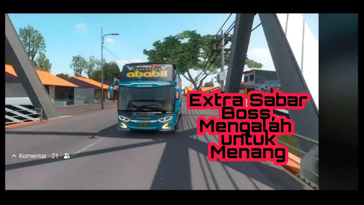 Bus ETS2 ngeblong - ets2 bus sahabat