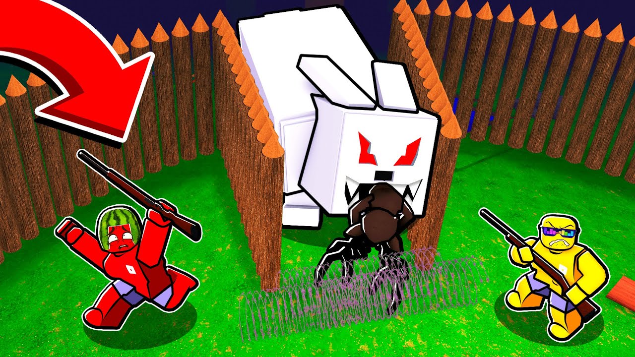 Beating The BUNNY BOSS In 99 Nights in the Forest🔦