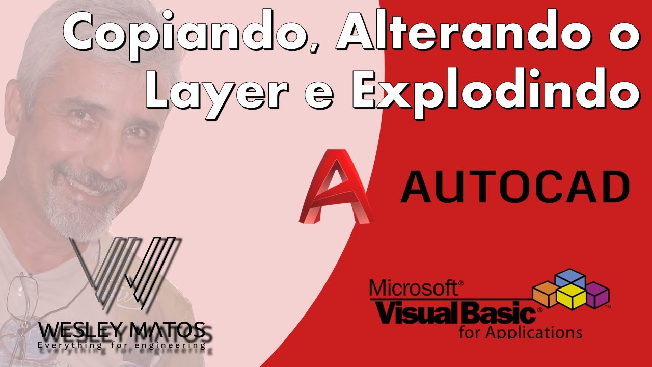 Copiando, alterando o Layer e explodindo polylines com VBA no AutoCad