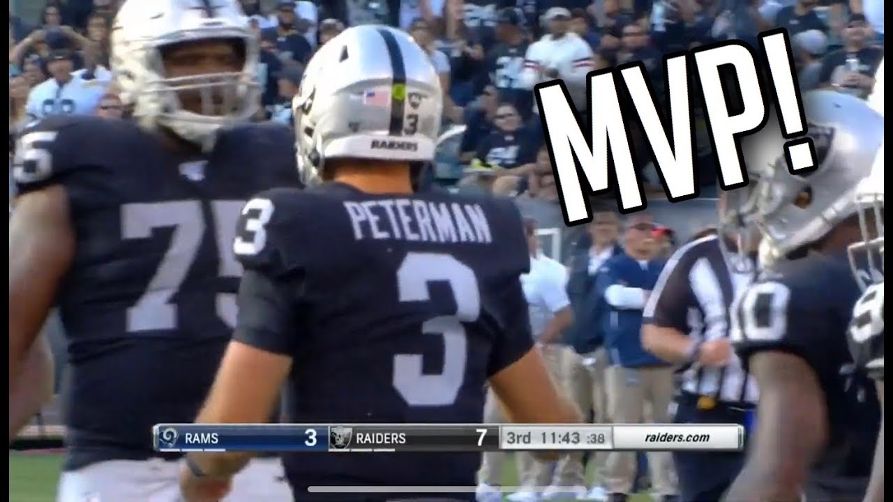 Nathan Peterman 51 Yard Run || NFL Preseason Highlights