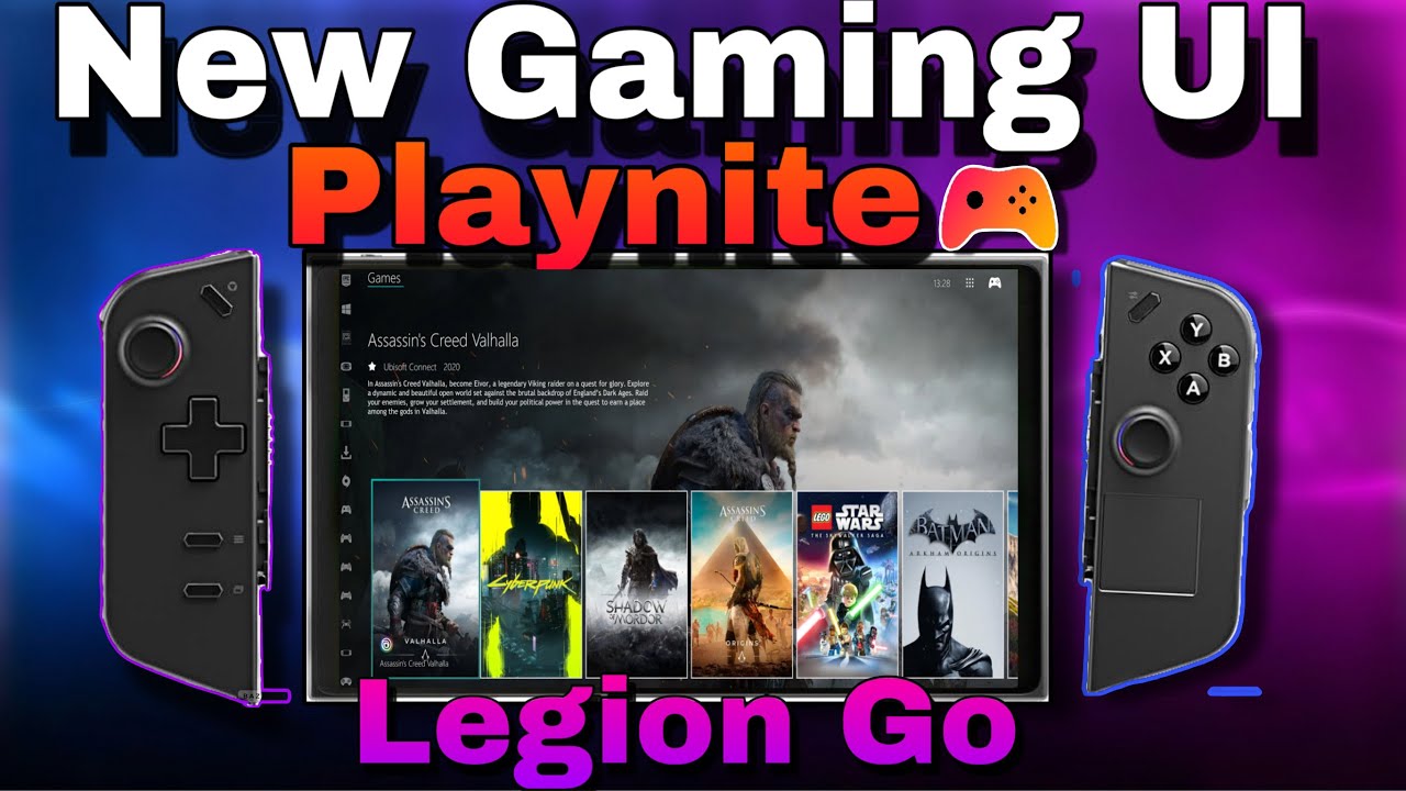 Lenovo Legion Go NEW Launcher | Руководство по настройке Playnite