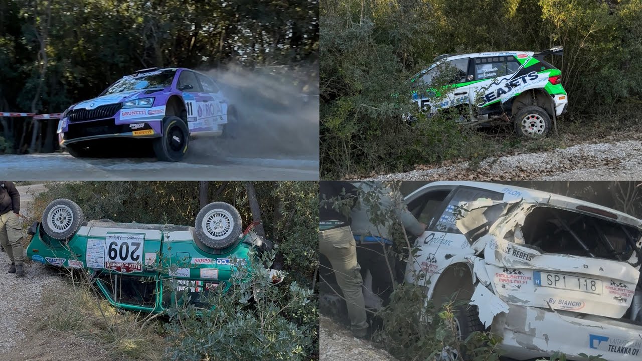 RALLY del BRUNELLO 2025 | SHOW, CRASHES & MISTAKES