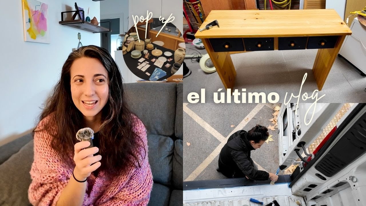 construccion muebles del taller 🪚 empezamos con la furgo 🚐 pop up navideño 🎄
