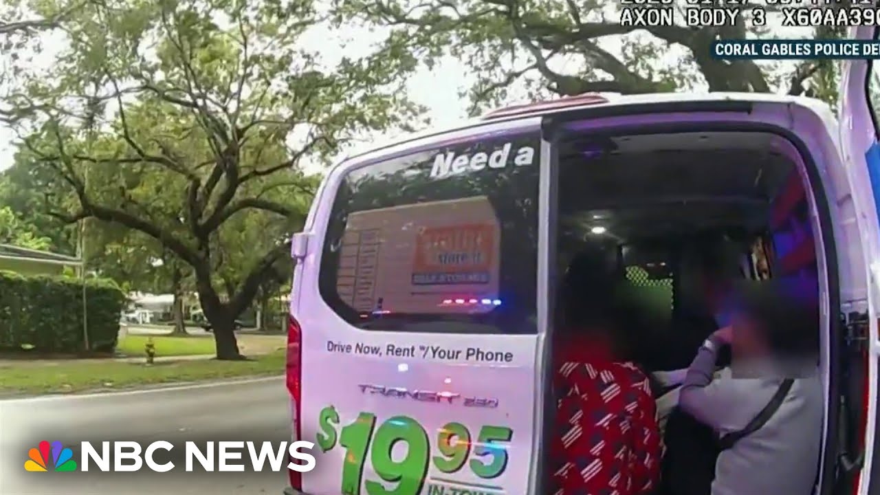 Video shows Florida police stopping smuggling operations