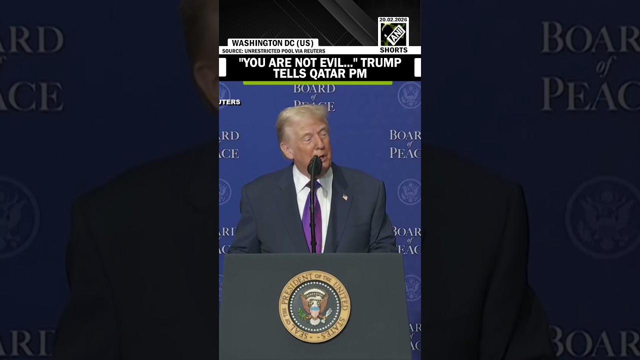&ldquo;You are not evil&hellip;&rdquo;, Trump tells Qatar PM as he advises him to get a PR agency