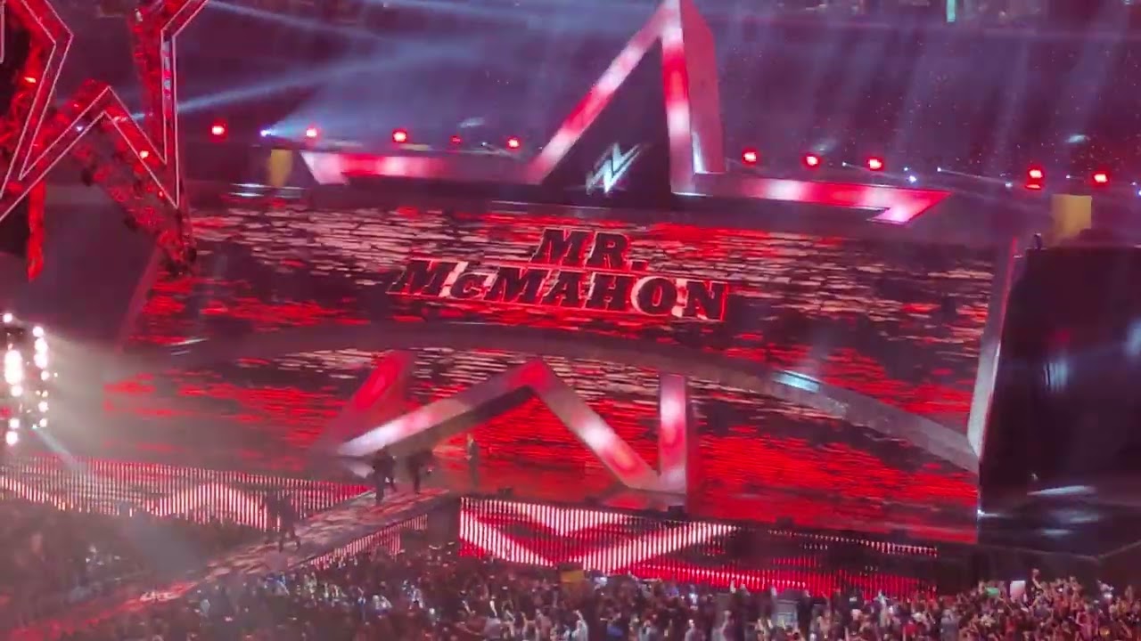 WWE: Mr McMahon Wrestlemania 38 Entrance