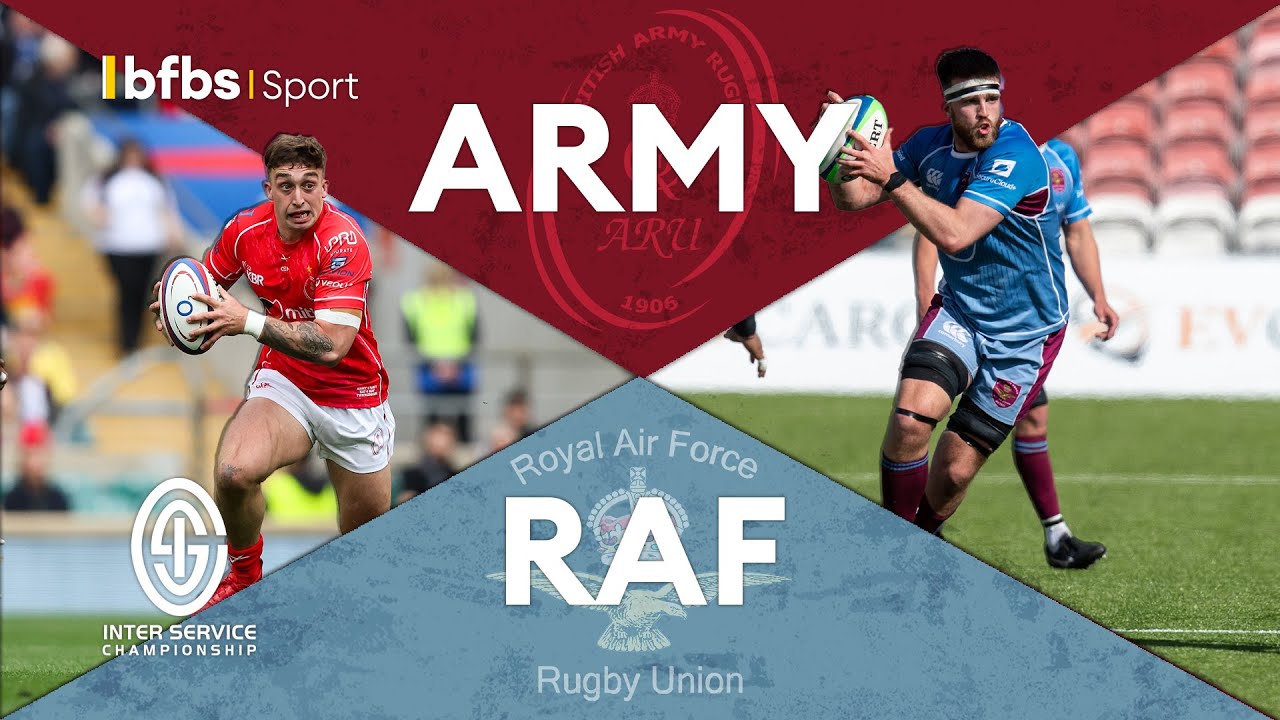 In full: Army v RAF | Men's Inter Service rugby union 2025 | From Kingsholm Stadium