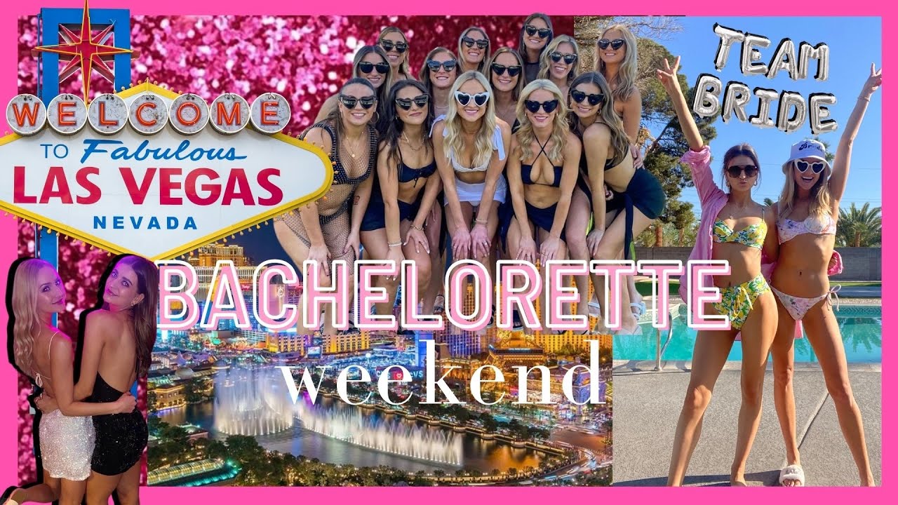 LAS VEGAS BACHELORETTE PARTY! | vlog, itinerary, & giggles