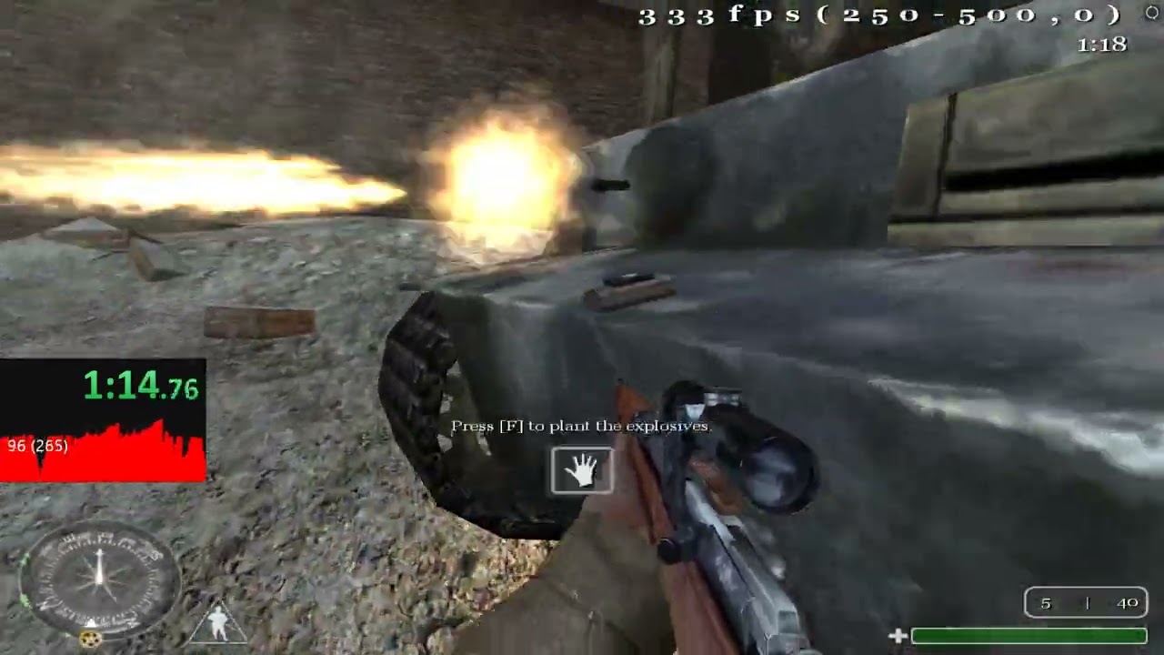 CoD 1 - Berlin Veteran World Record 3:35.23
