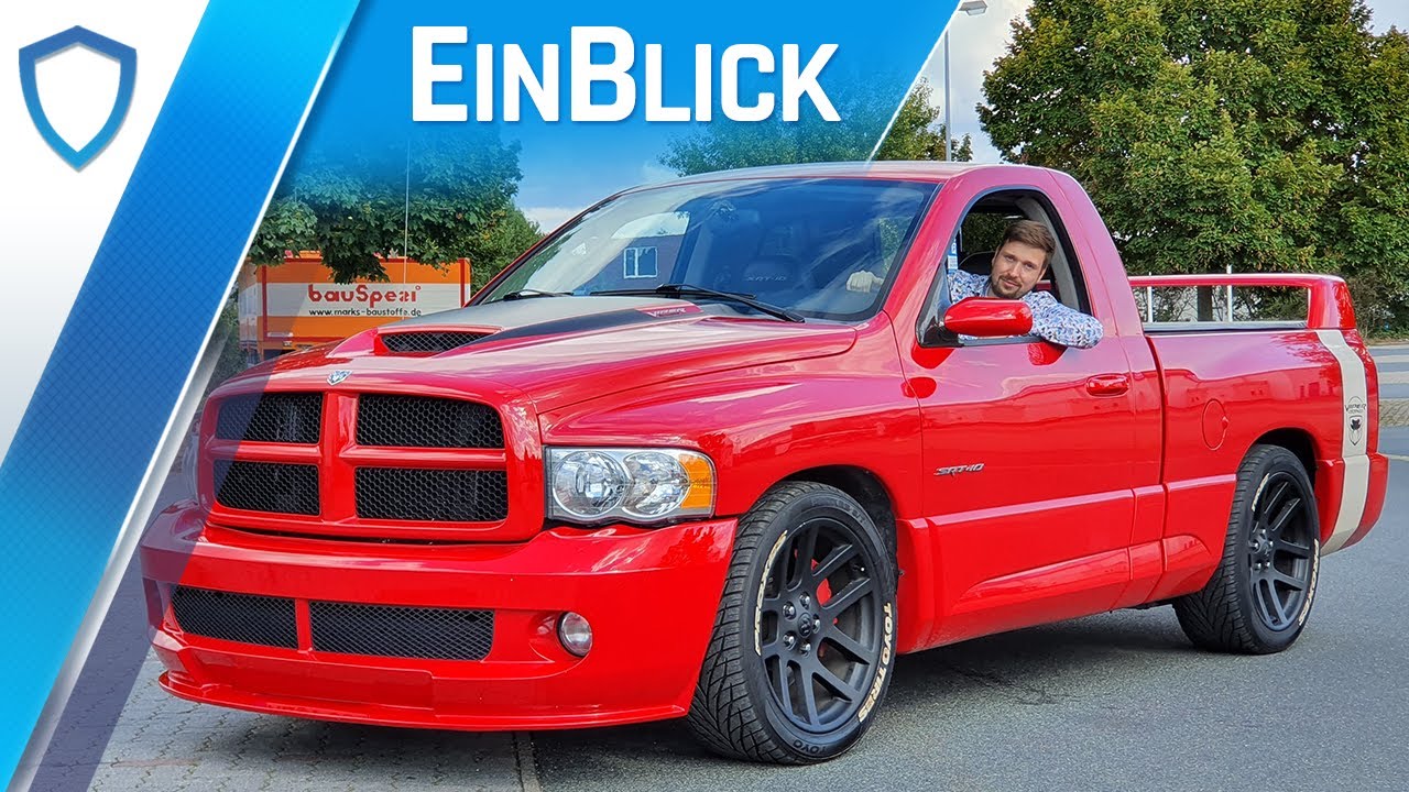 Dodge RAM SRT-10 (2005) - Der SCHNELLSTE Pick-up der Welt! Fahrendes FOSSIL?