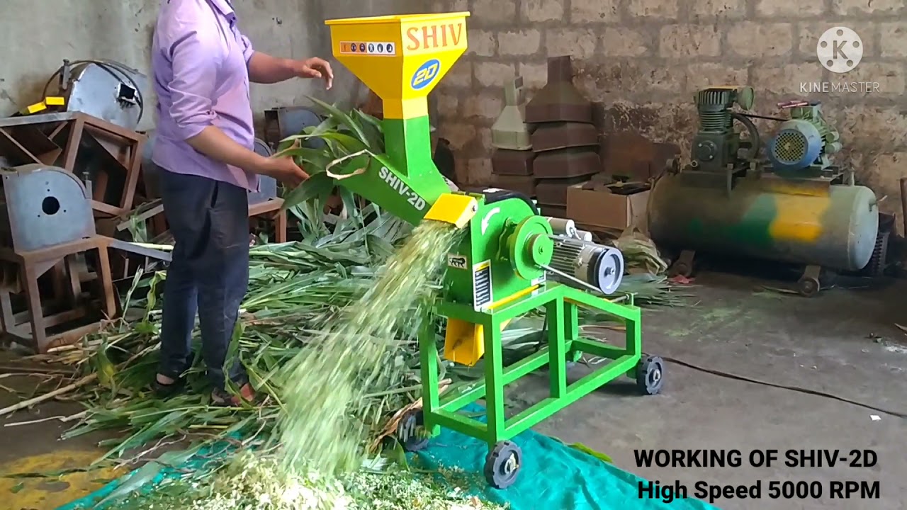 SHIV-2D 3IN1 CHAFF CUTTER