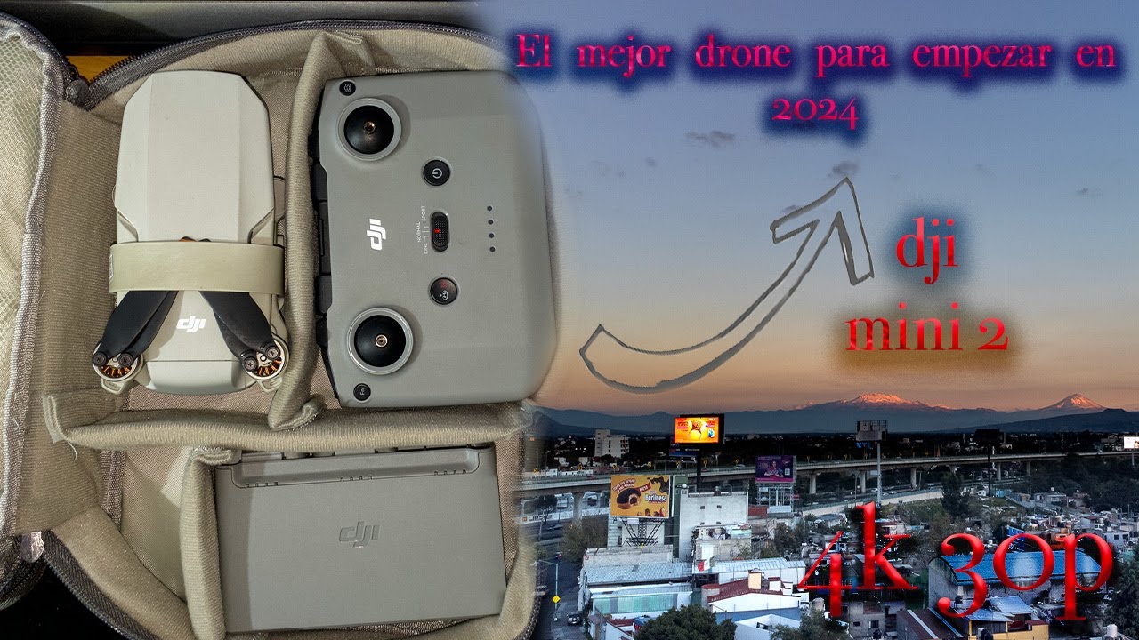 El mejor dron del 2024 ! Tutorial y guia del dji mini 2 para principiantes!