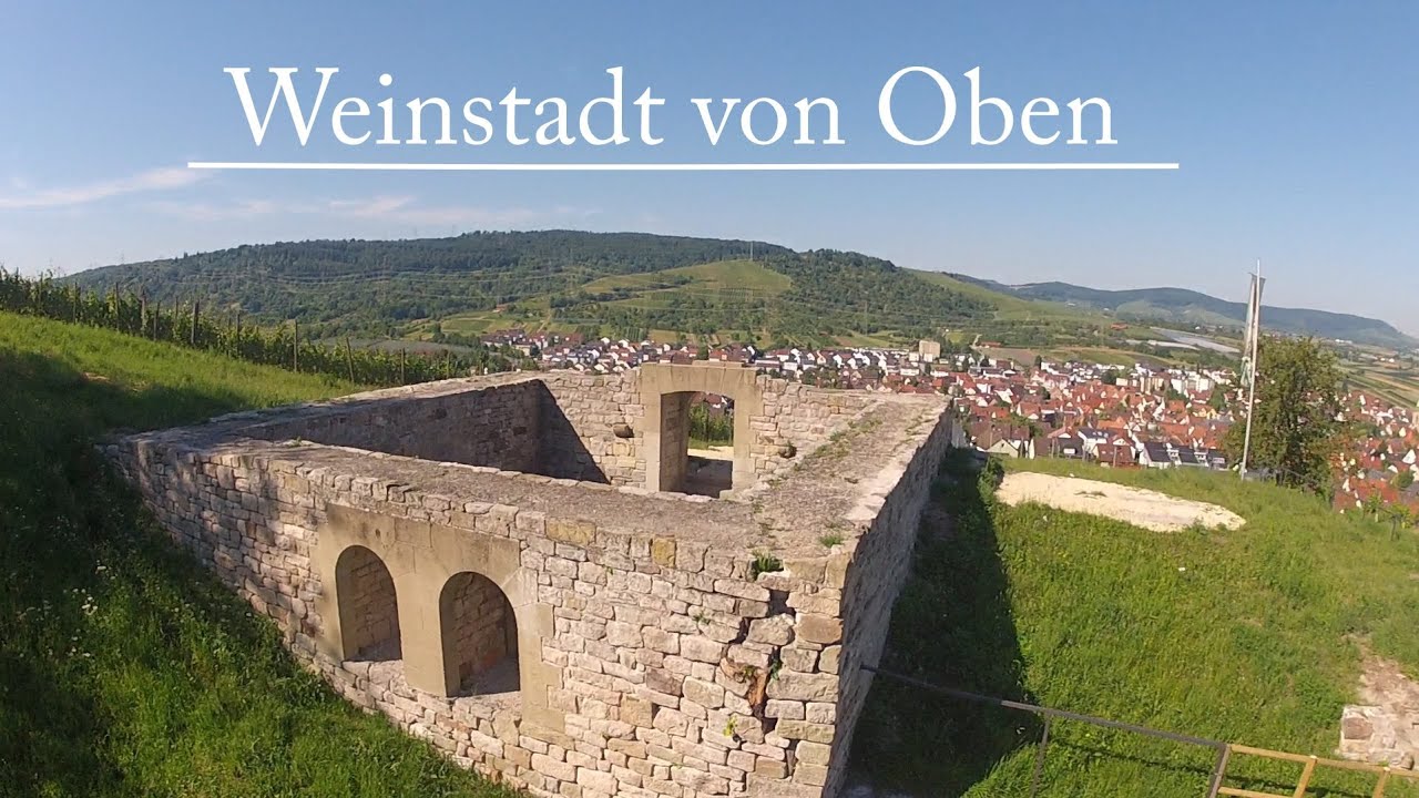 Weinstadt von Oben