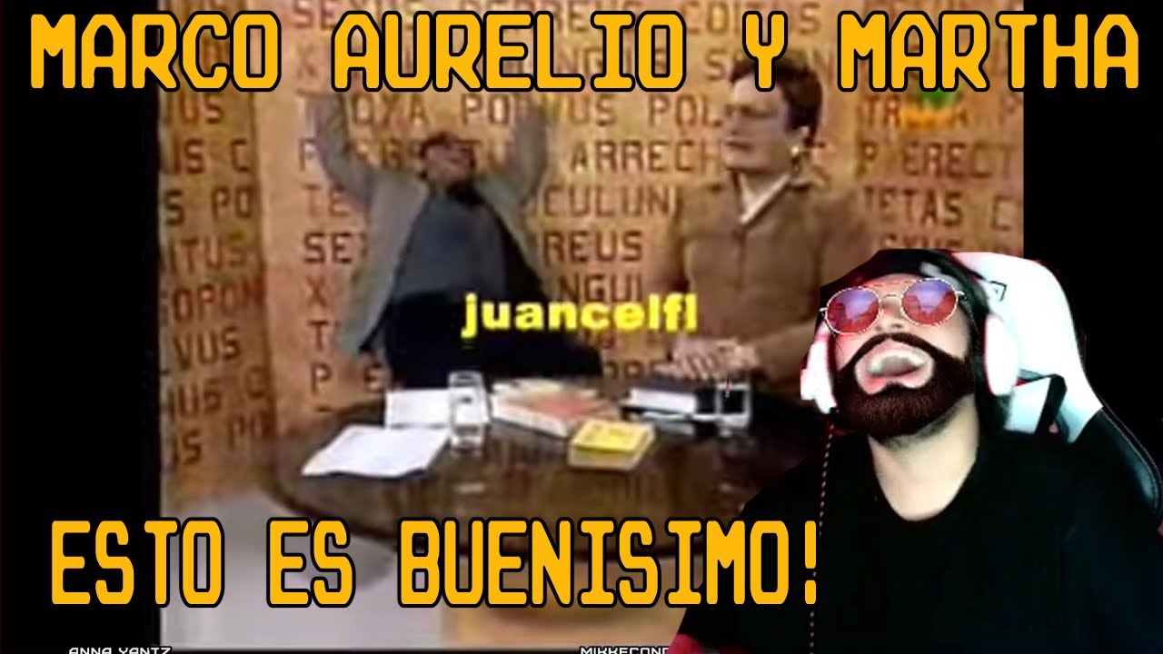 MARCO AURELIO Y MARTHA 🤣 | JUEGO EROTICOS | REACCIONANDO EN DIRECTO