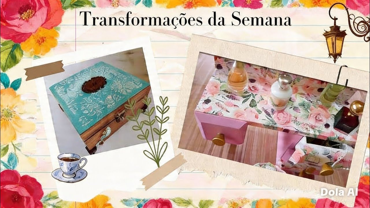 Reforma e decora&ccedil;&atilde;o de caixa e porta j&oacute;ia 