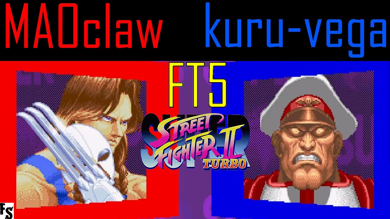 Super Street Fighter 2 Turbo - MAOclaw [Claw] vs kuru-vega [Dictator] (Fightcade FT5)