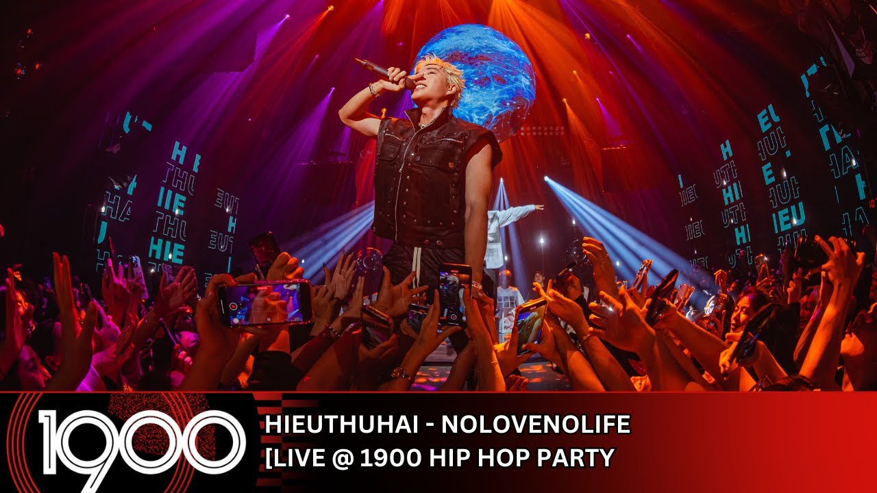 HIEUTHUHAI - NOLOVENOLIFE [LIVE @ 1900 Hip Hop Party]
