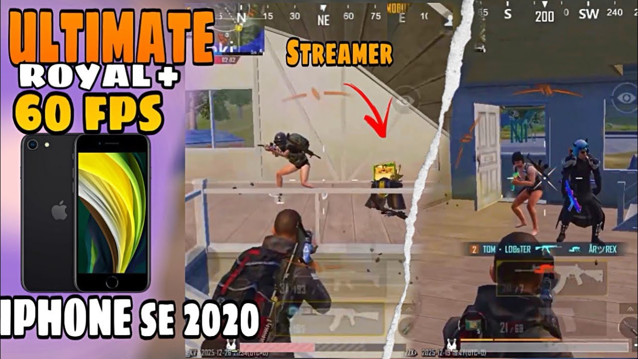 iPhone SE 2 small screen 🔥ultimate royal PUBG test in 2026🔱