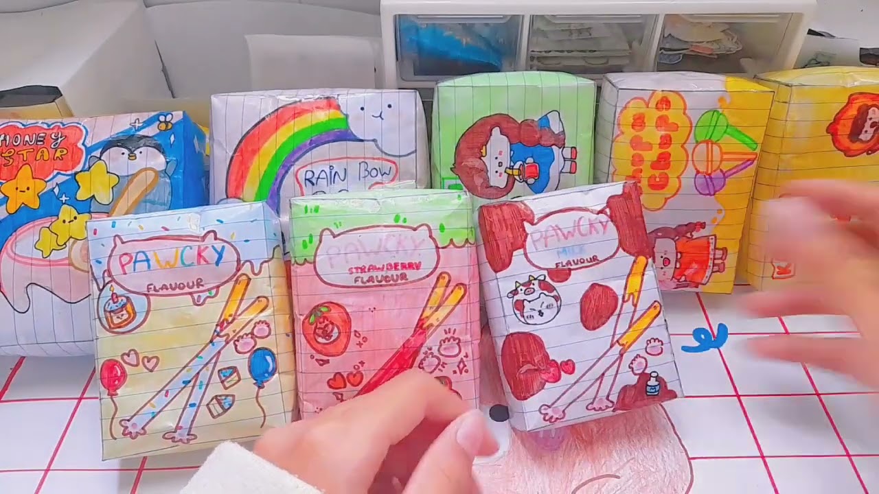 👋🏻#2collection squishy giấy💗👻nhận gói hành theo y/c📦💓
