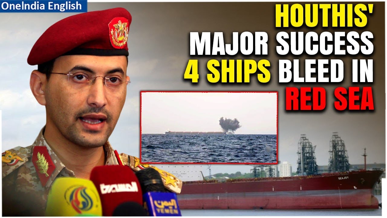 Houthi Offensive Shocks the World: Four U.S, UK and Israel Ships Assaulted In New Red Sea Blitz
