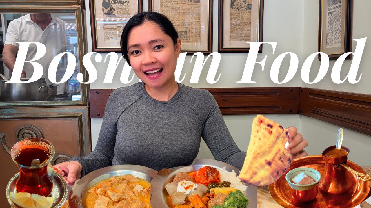 Eating Only Bosnian Food for 24 Hours in Sarajevo Bosnia 🇧🇦