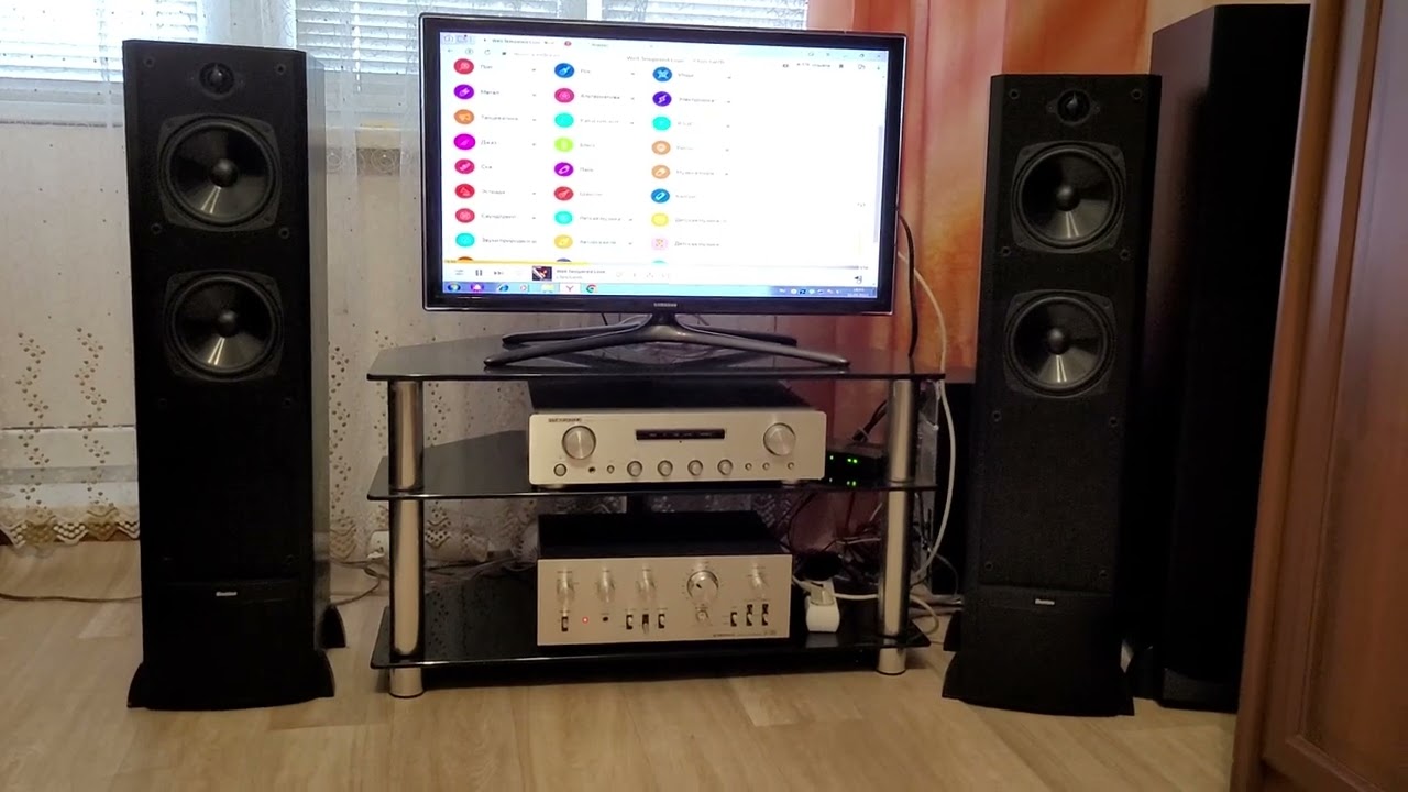 Boston Acoustics VR 1 and Pioneer SA-7500 ll #2