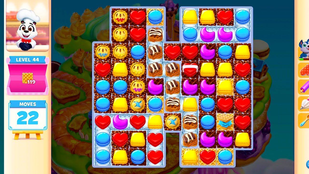 Cookie Jam Android Gameplay #11 Level 32 - 50