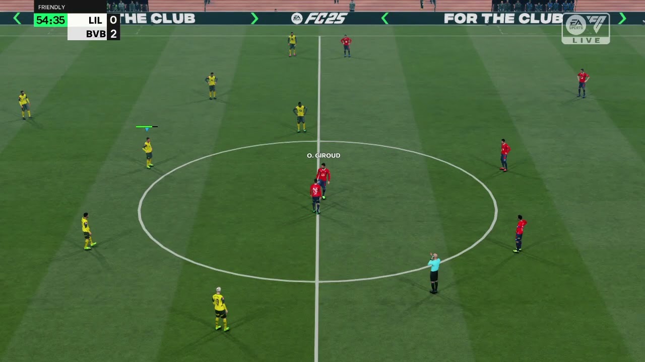 LOSC LILLE VS BORUSSIA DORTMUND 0 - 3