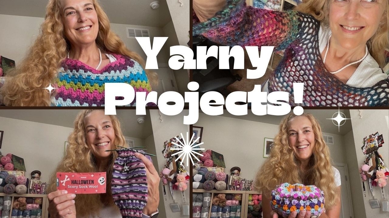 Yarny Goodness Ep  77 🧶Knitting & Crochet Finishes + How To Links