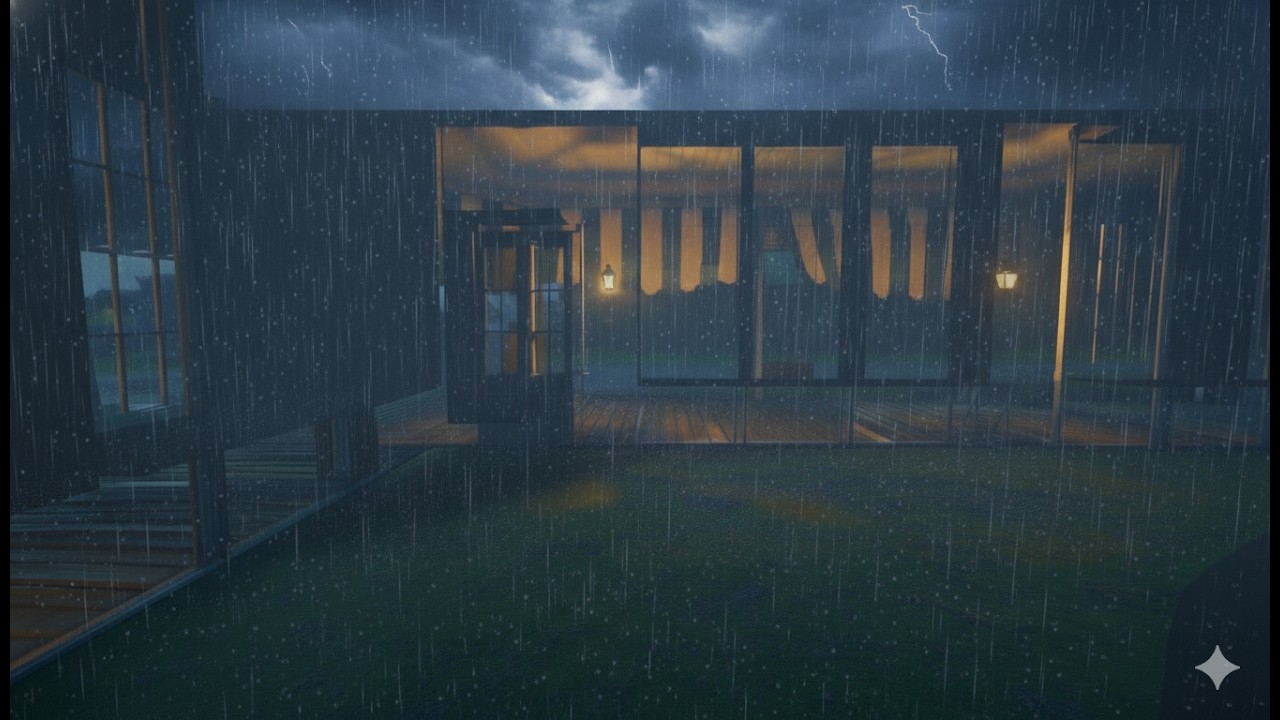 Massive Rainstorm & Thunder | Realistic ASMR | RDR 2