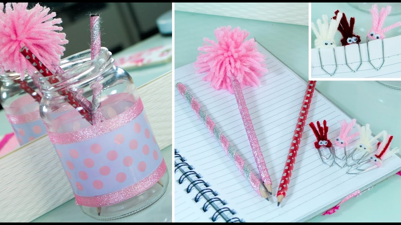DIY: Volta as aulas - Customize seu material escolar