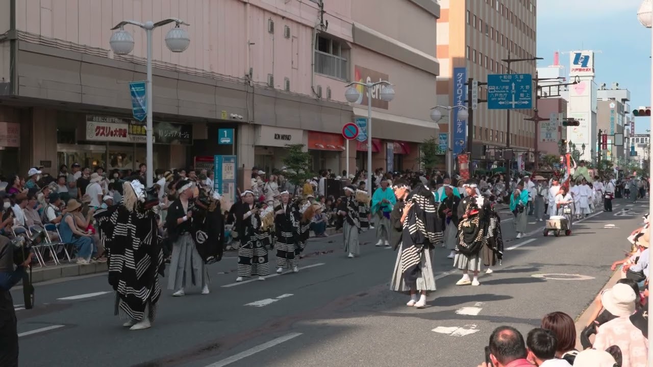 2023年8月1日 八戸三社大祭 お通り