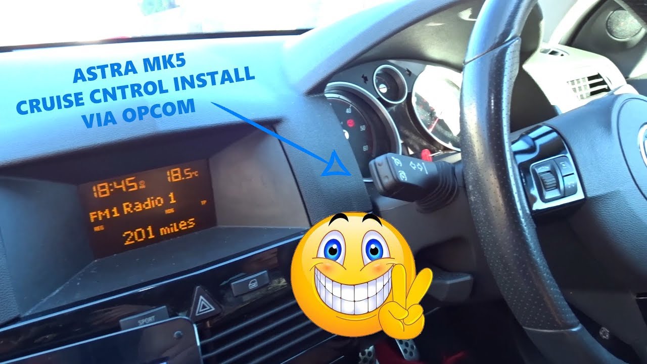 ASTRA H MK5 - CRUISE CONTROL INSTALL