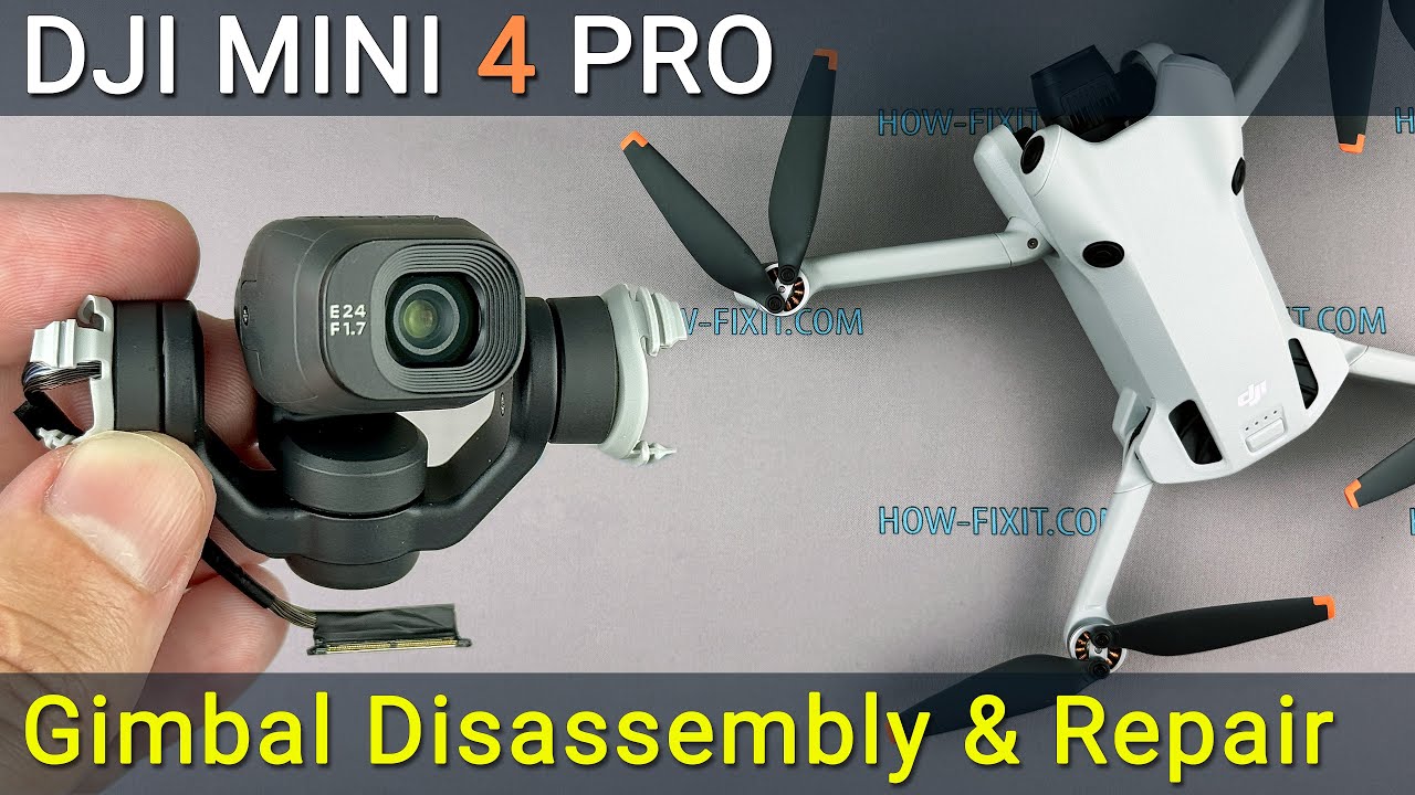 Ultimate DJI Mini 4 Pro Gimbal Fix &mdash; полное руководство по разборке и ремонту