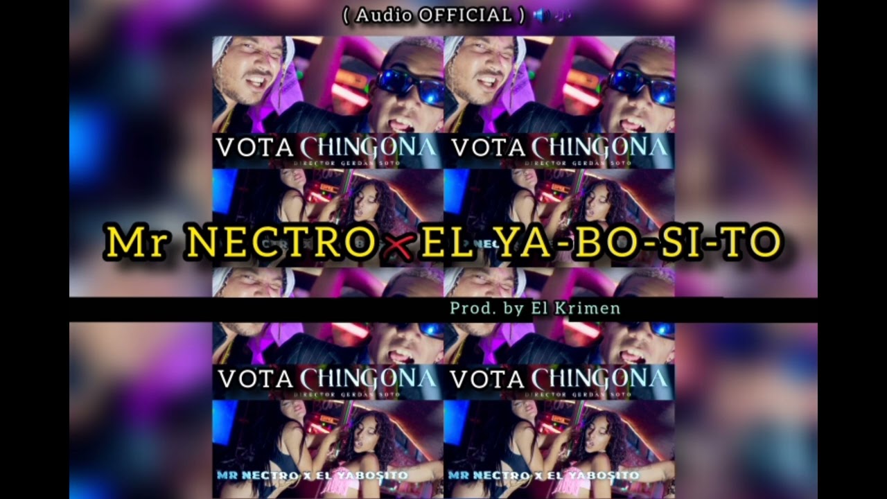 VOTA CHINGONA - ( Audio Official ) Mr NECTRO X EL YA-BO-SI-TO Asere  Prod. by El Krimen #reparto2025