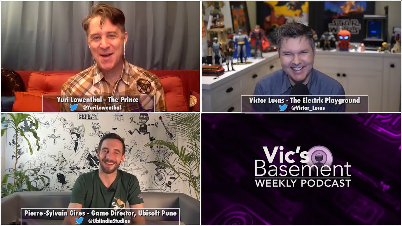 Prince of Persia Sands of Time Remake! (w/ Yuri Lowenthal!) - Vic's Basement - Electric Playground
