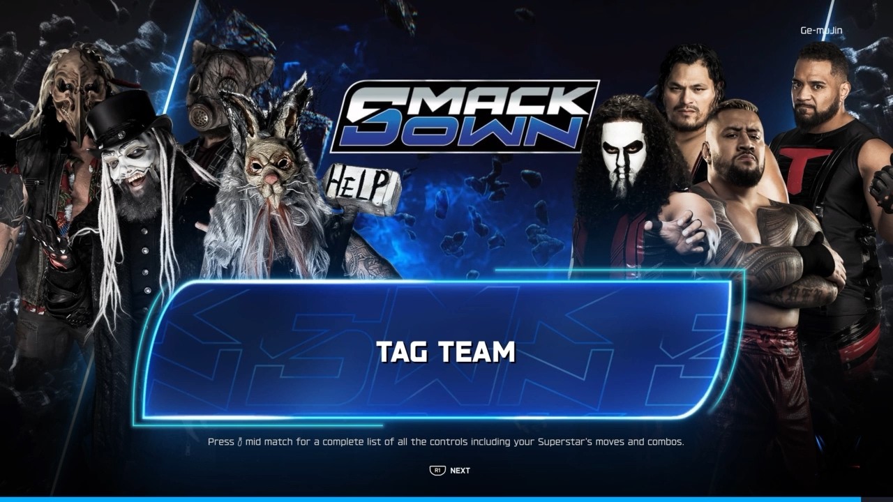Smackdown 2026-03-13 : Wyatt Sicks(Uncle Howdy & Erick Rowan) vs. MFT(Solo Sikoa & Tala Tonga)