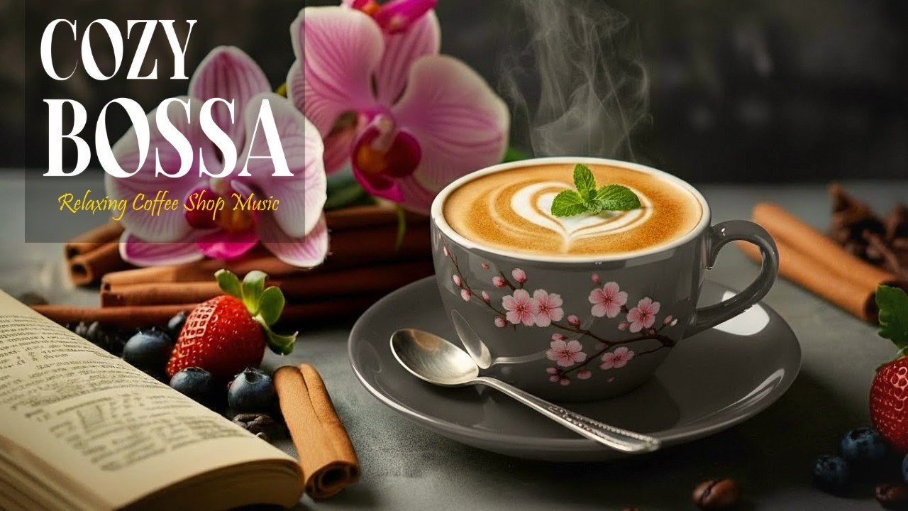 Relaxing Coffee Jazz Music ☕ Cozy Morning Café Vibes with Gentle Bossa Nova for Focus & Relax