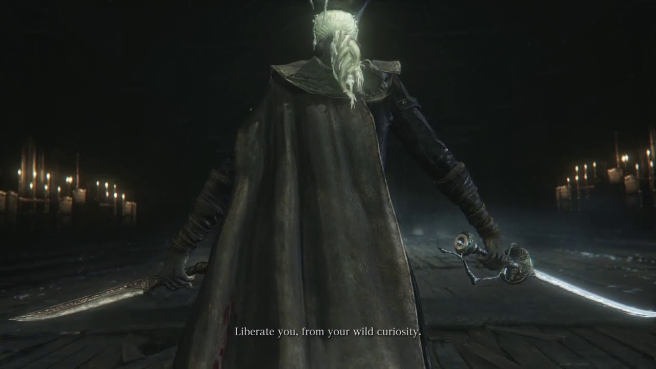 Bloodborne&trade; - Lady Maria of the Astral Clocktower fight