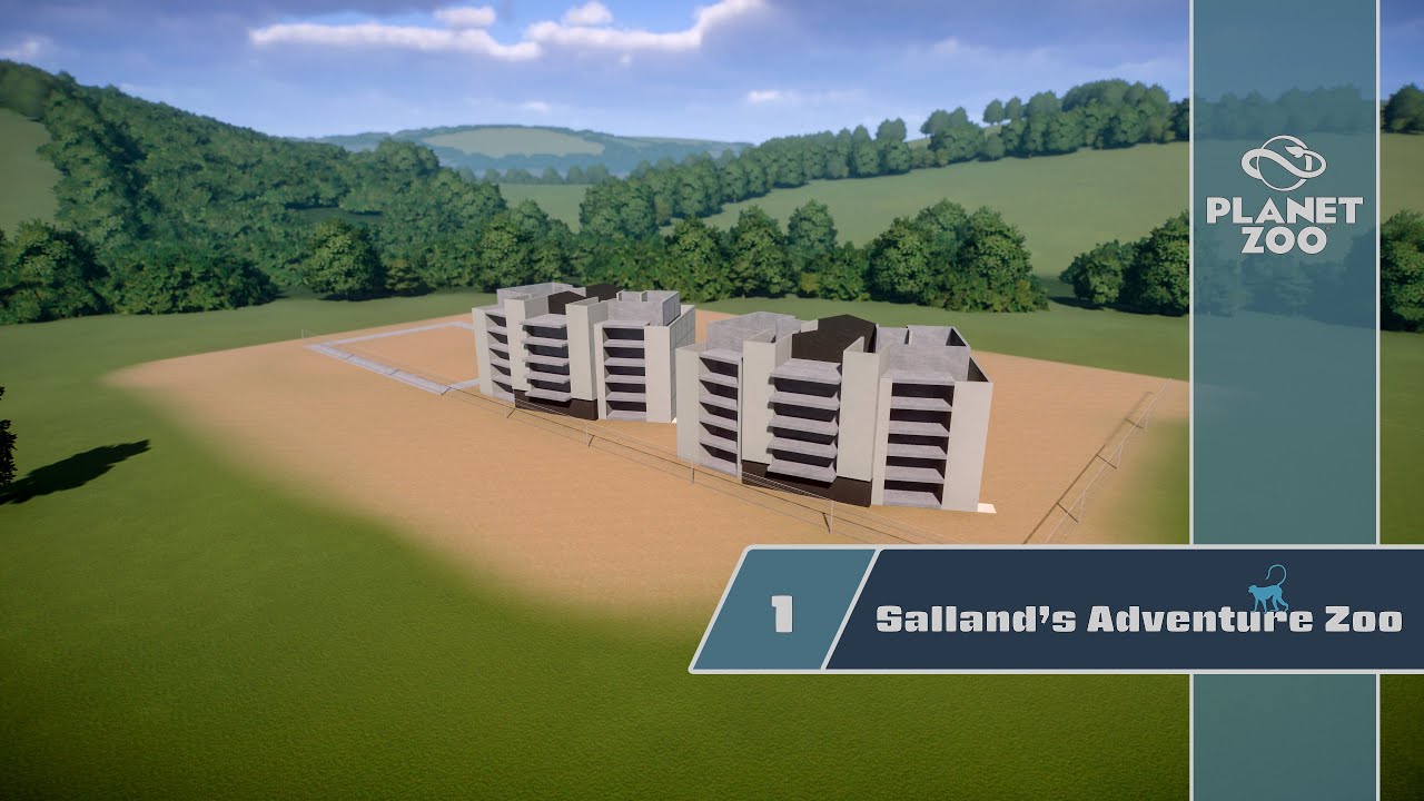 Building Apartment Complex | Salland's Adventure Zoo | Speed Build | Planet Zoo | 1