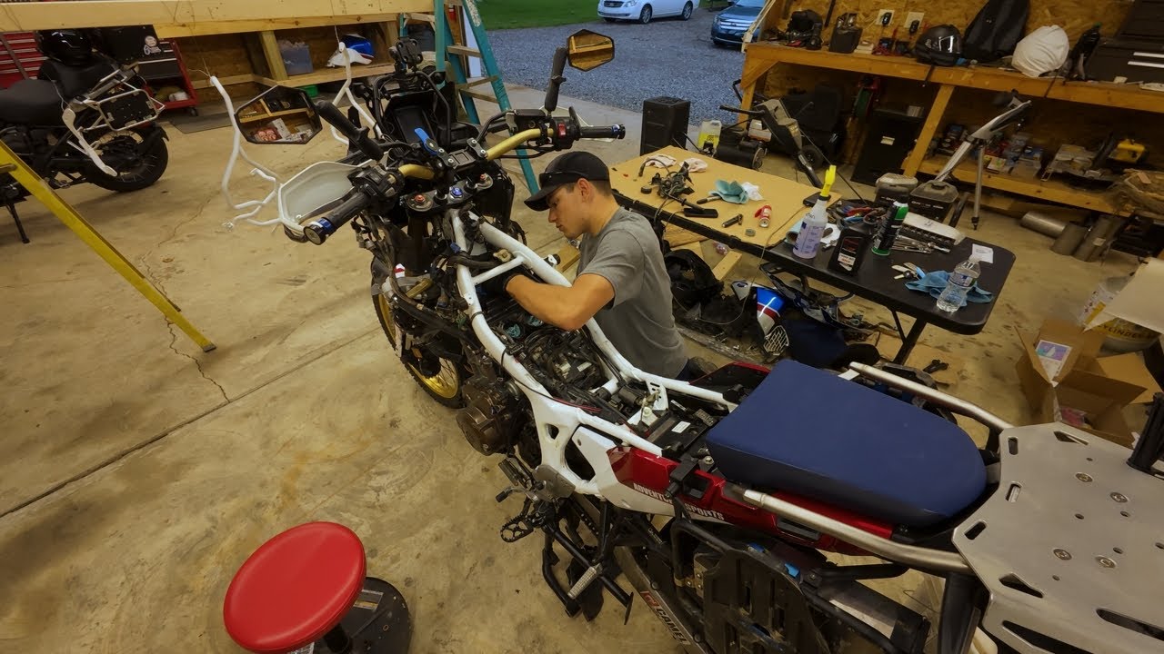 Africa Twin Tune Up - Valve Adjustment