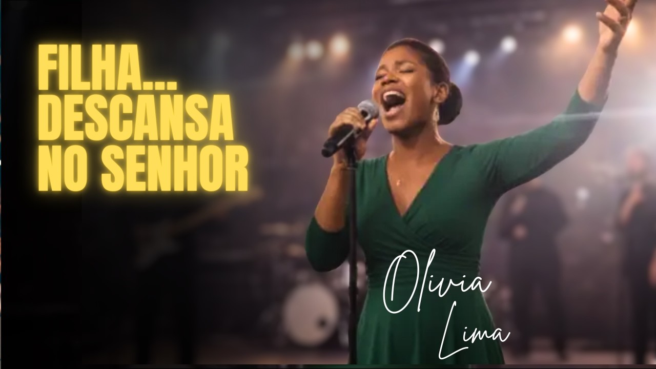 Filha, Descansa No Senhor | Inspirado Em Aline Barros #adoração #gospelmusic #musica #louvor