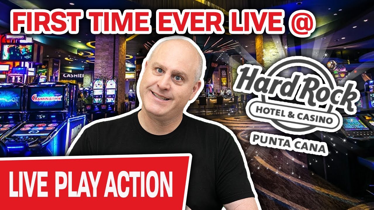 🔴 FIRST TIME EVER Playing SLOTS at Hard Rock Punta Cana 🌴 High-Limit ONLY in Dominican Republic