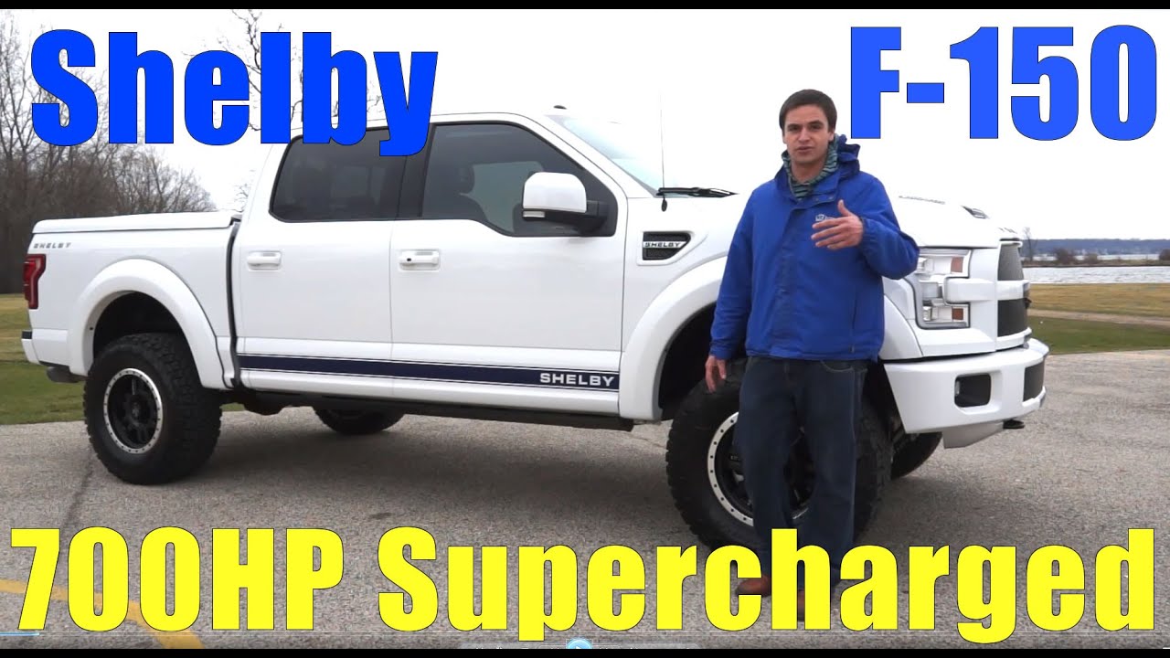 2016 Shelby 700hp Ford F-150!! Test Drive, Walkaround, Detailed Description, Supercharger Sound!