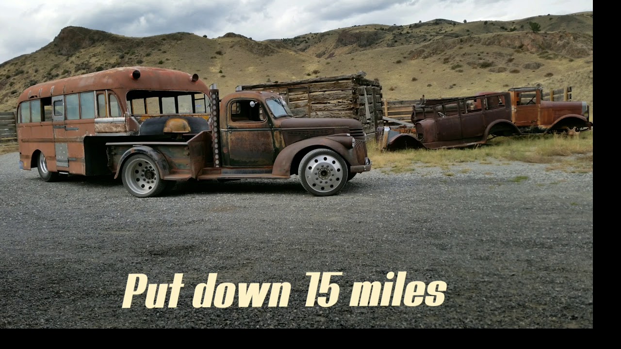 Rat camper and The rusty Truck