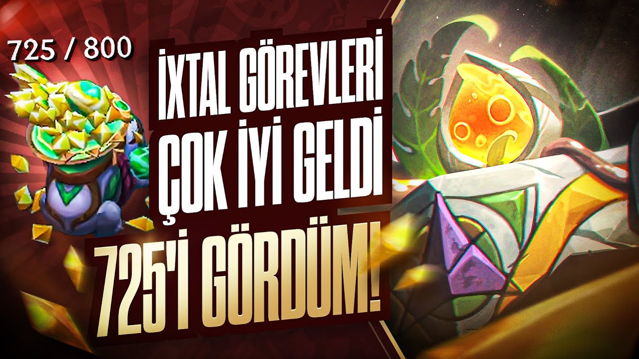 İXTAL GÖREVLERİ ÇOK İYİ GELDİ 725'İ GÖRDÜM! | HOLYTHOTH TFT