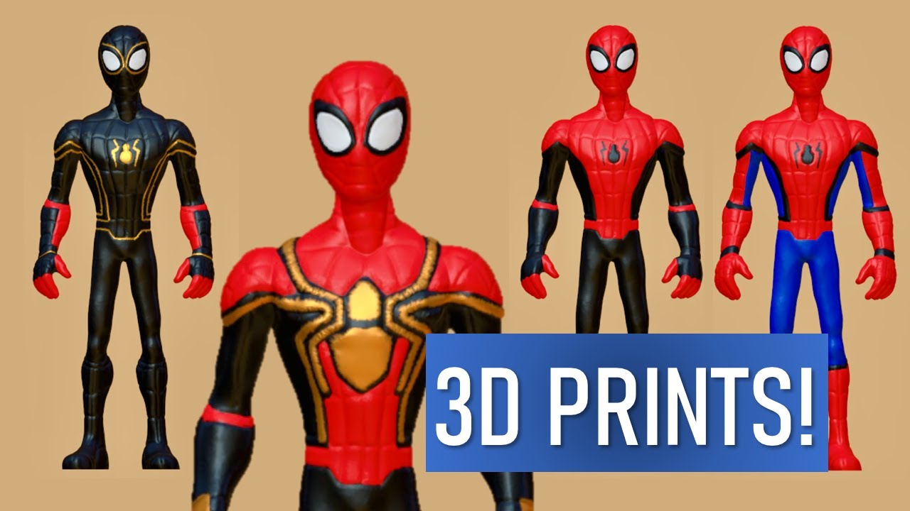 3D-печать фигурок Человека-паука «Нет пути домой»