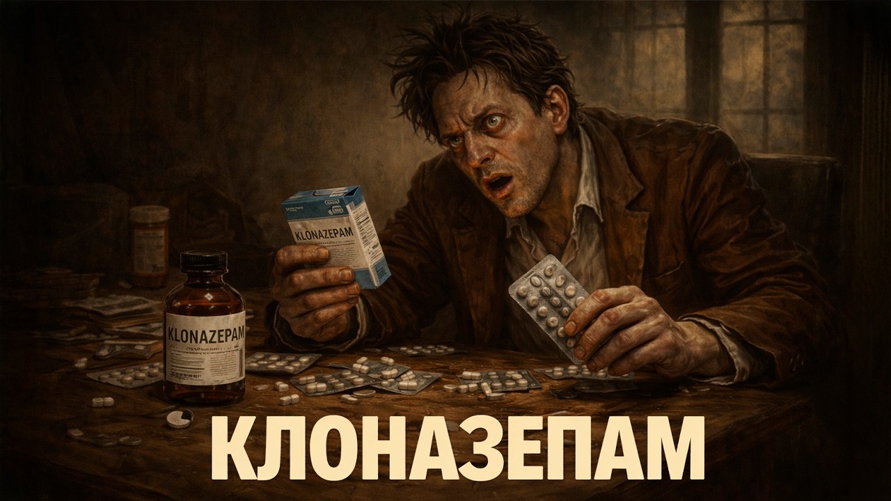 Полная история КЛОНАЗЕПАМА: лекарство, которое держит на поводке | История для сна