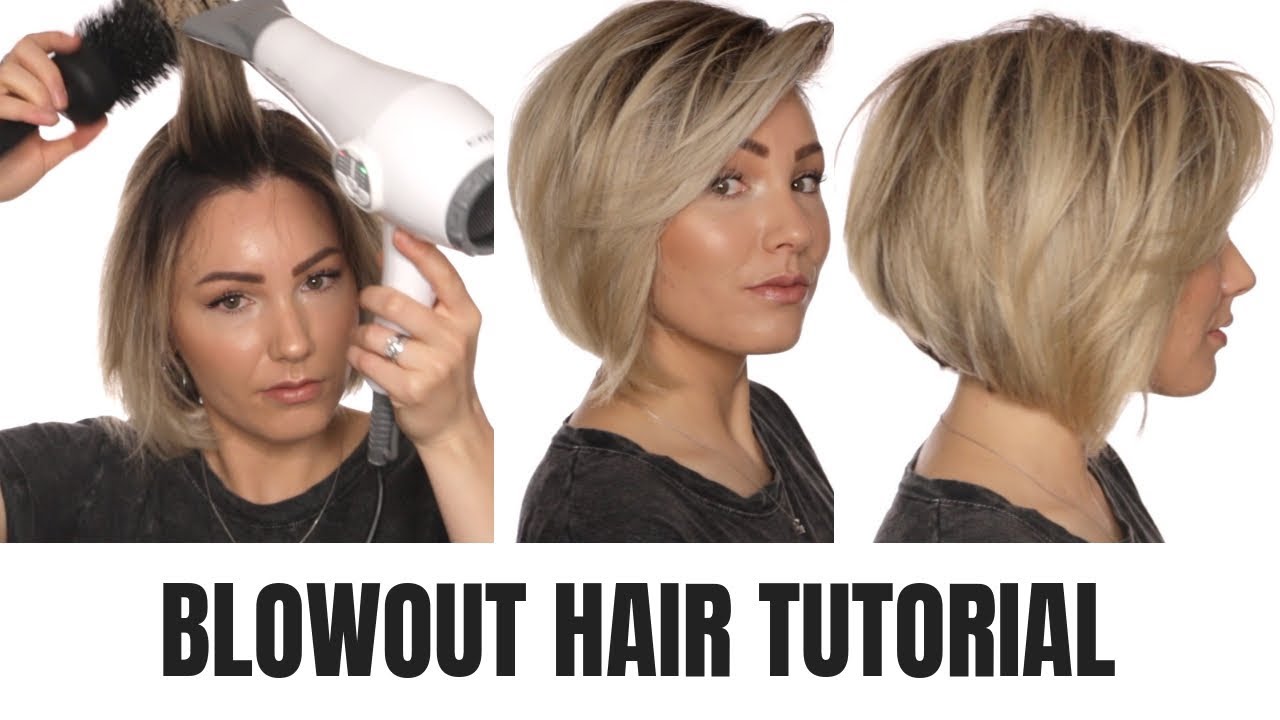 УРОКИ ПО УКЛАДКЕ BLOWOUT || короткие волосы